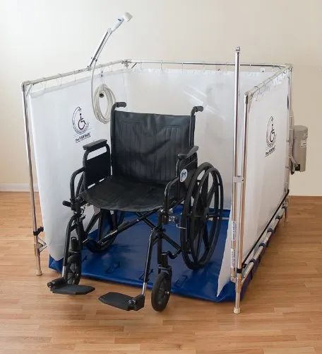Bariatric Fawssit Portable Shower (46"w x 46"d x 44"h)