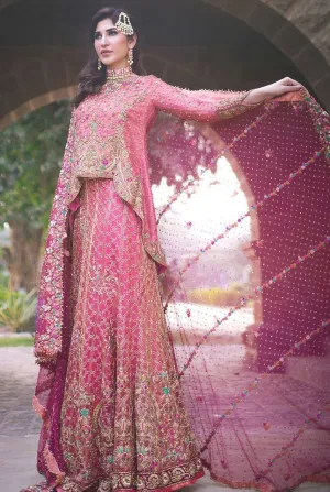 Beautiful fish shape lehnga dress in lavish Pink color # B3320
