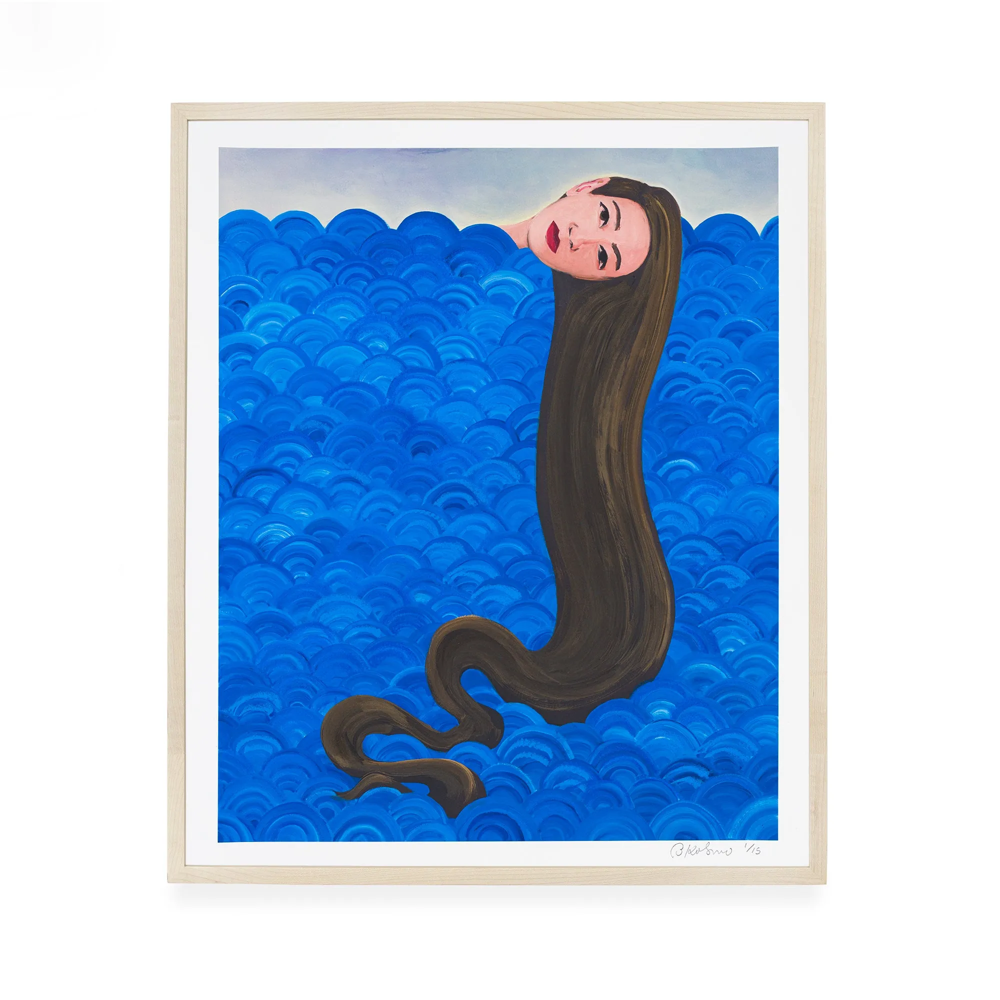 Becky Kolsrud, Allegorical Bather, 2023; Limited Edition Print