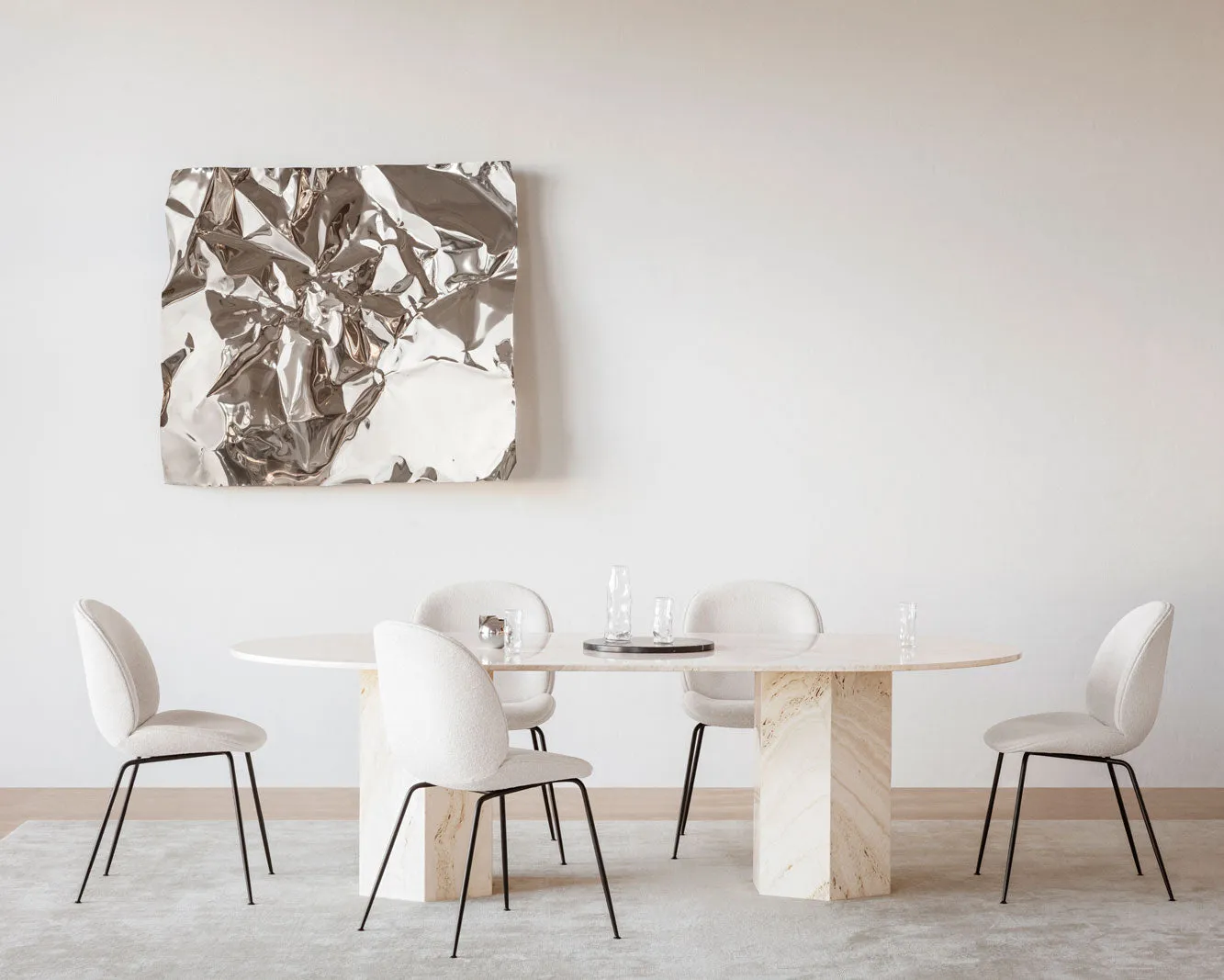 Beetle Dining Chair - Conic Legs