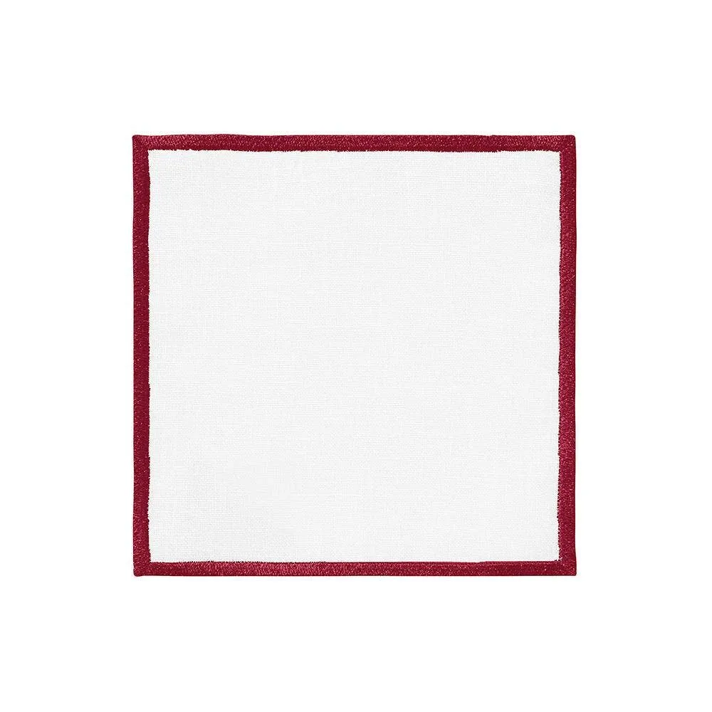 Bel Air Metallic Cocktail Napkins S/4