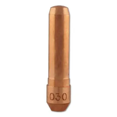 Bernard Contact Tips, 0.03 in ID, Non-Threaded, Tapered Base, T-030