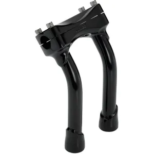 Biltwell Murdock Pullback Risers Black - 8"
