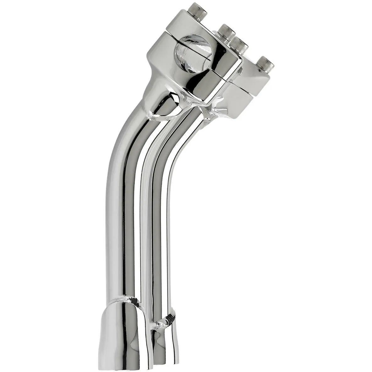 Biltwell Murdock Pullback Risers Chrome - 8"
