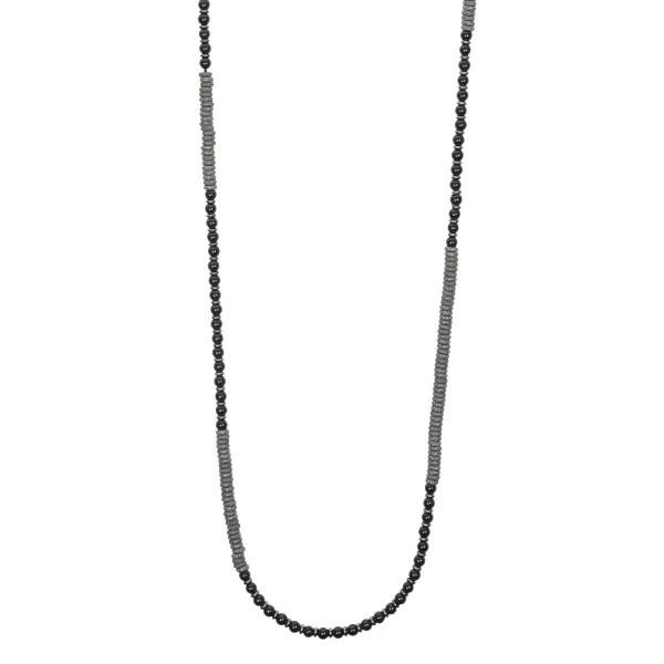 Black Agata with Black PVD Gift Idea for him