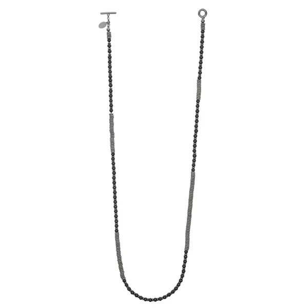 Black Agata with Black PVD Gift Idea for him