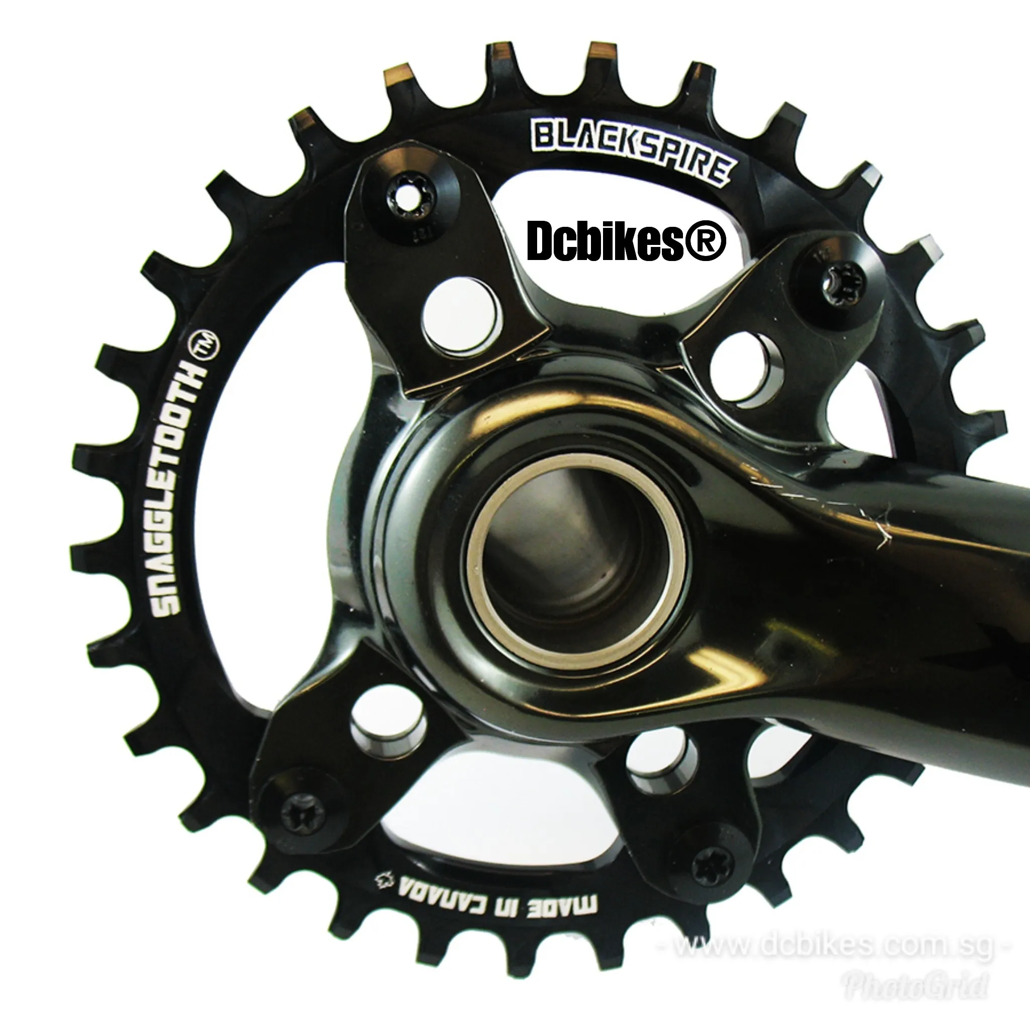 Blackspire 96bcd Round Snaggletooth XTR M9000/M9020 Narrow Wide MTB Chain Ring