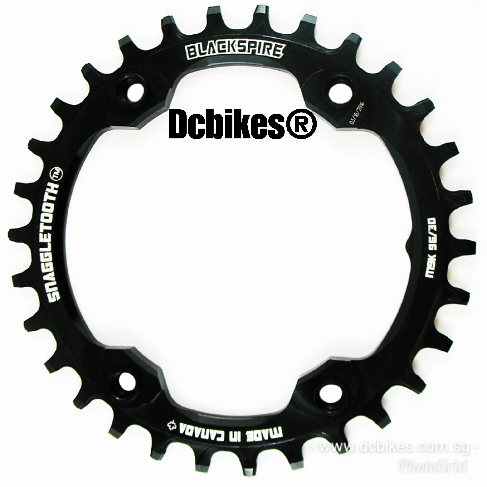 Blackspire 96bcd Round Snaggletooth XTR M9000/M9020 Narrow Wide MTB Chain Ring
