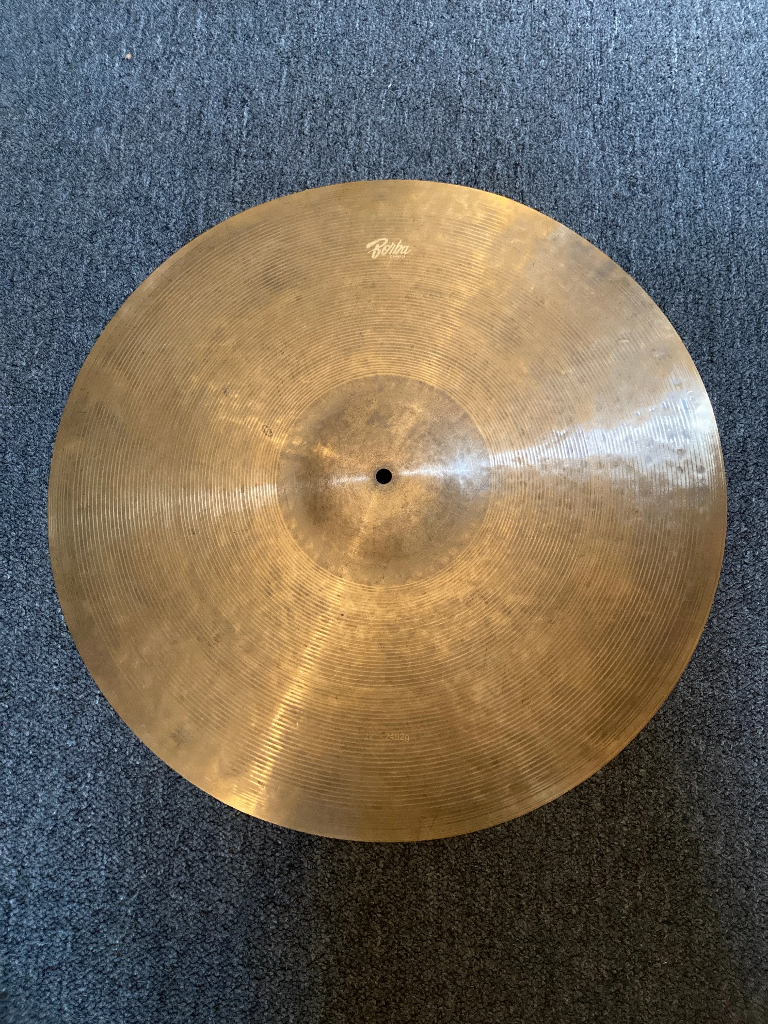 Borba Wide Bell 22" Ride 2492g