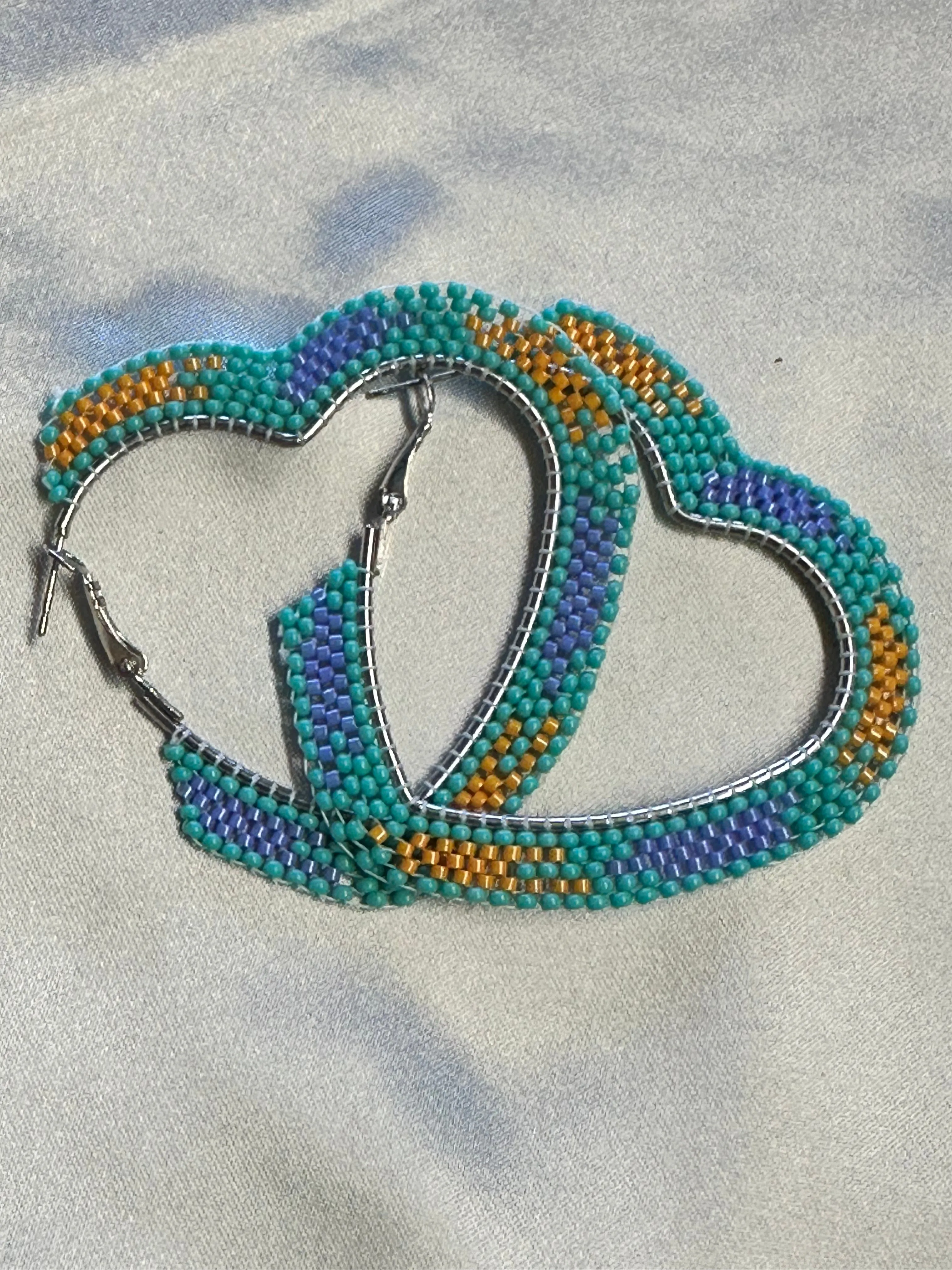 Brick Stitch Earrings