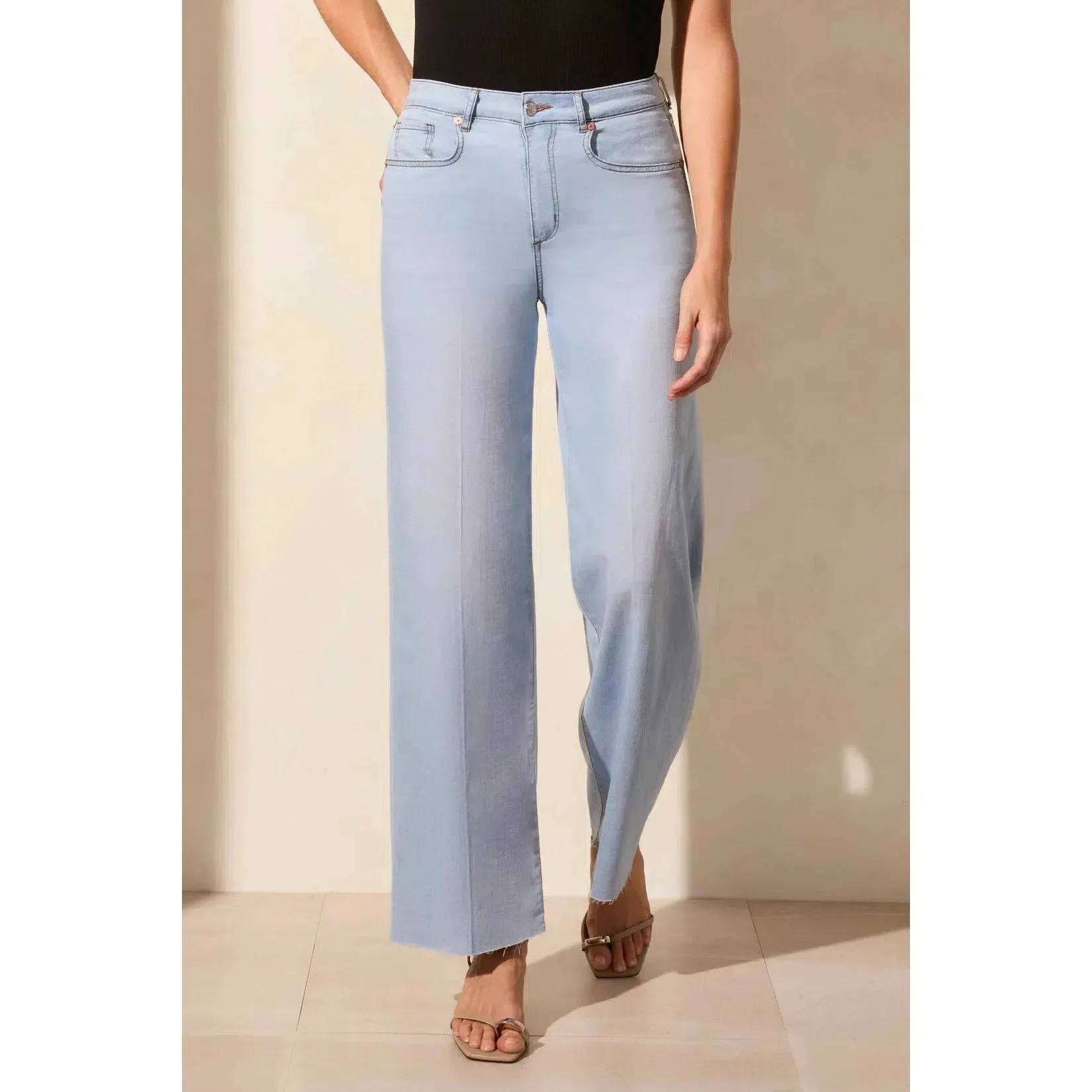 BROOKE HUGGING WIDE TROUSER JEANS