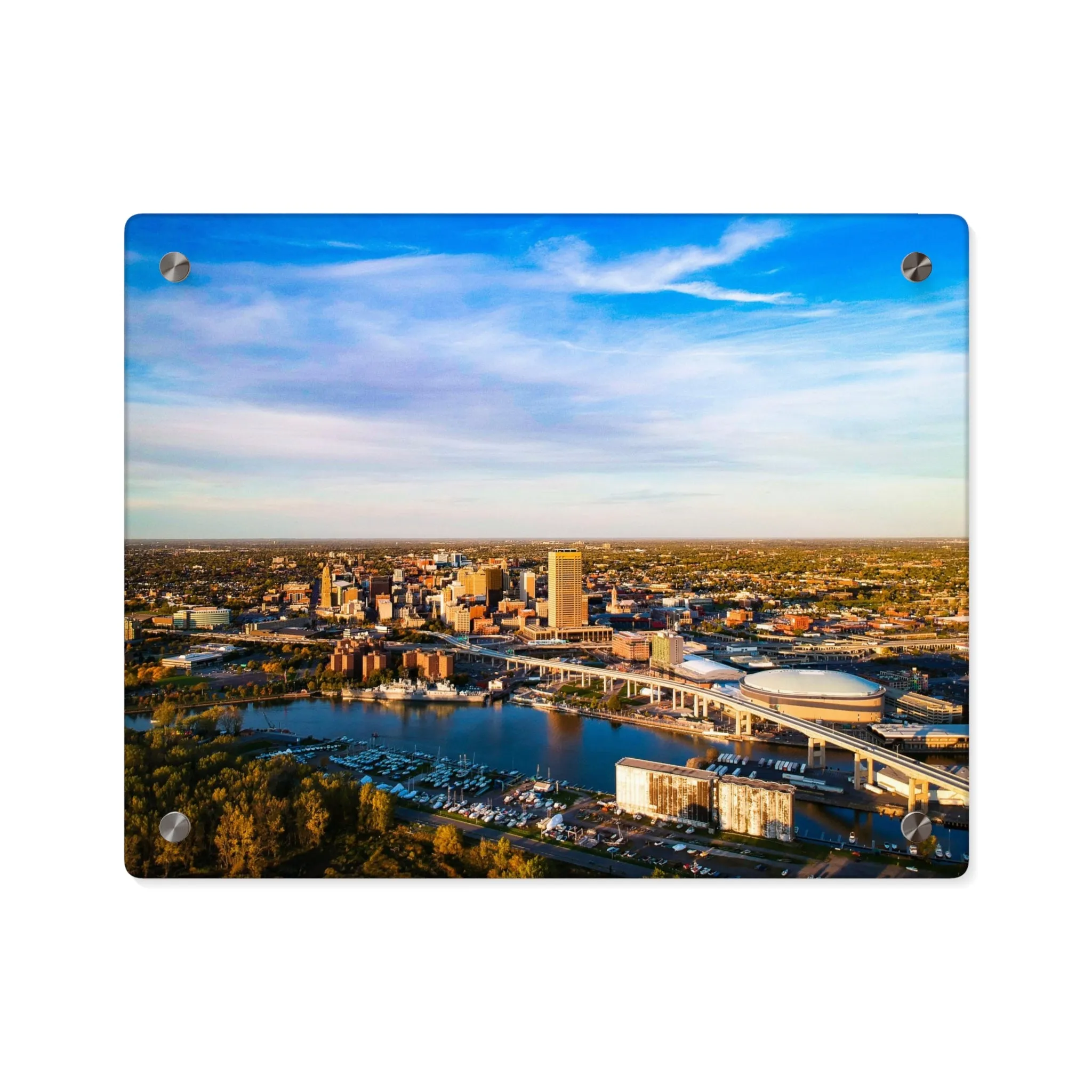 Buffalo Waterfront - Acrylic Wall Art Panels