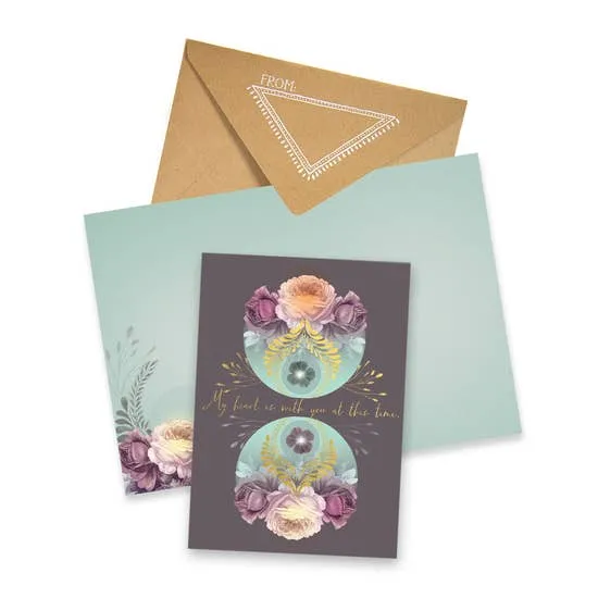 C25 - Greeting Card - Heart Mirror