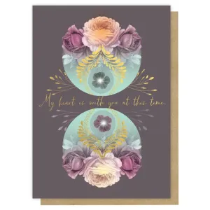 C25 - Greeting Card - Heart Mirror