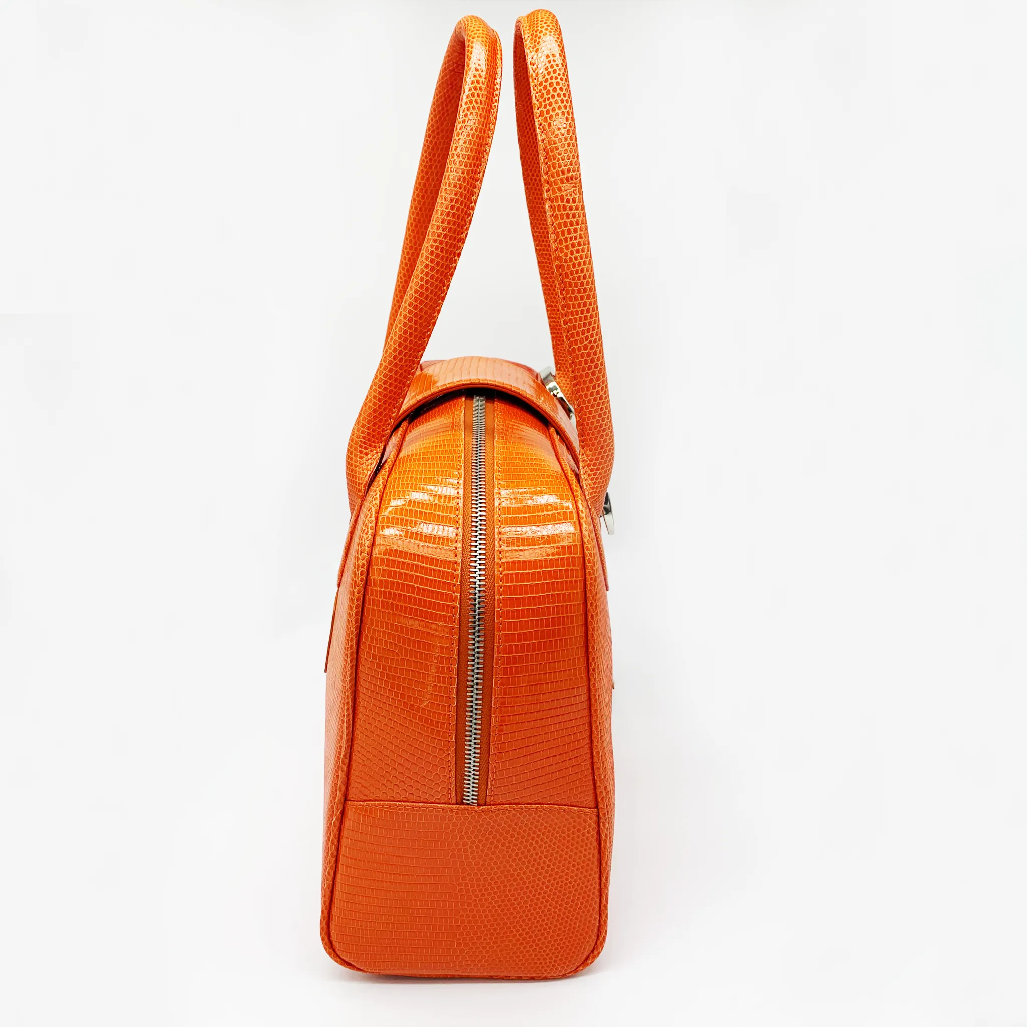 CA Stacie Custom Mandarin Lizard Handbag