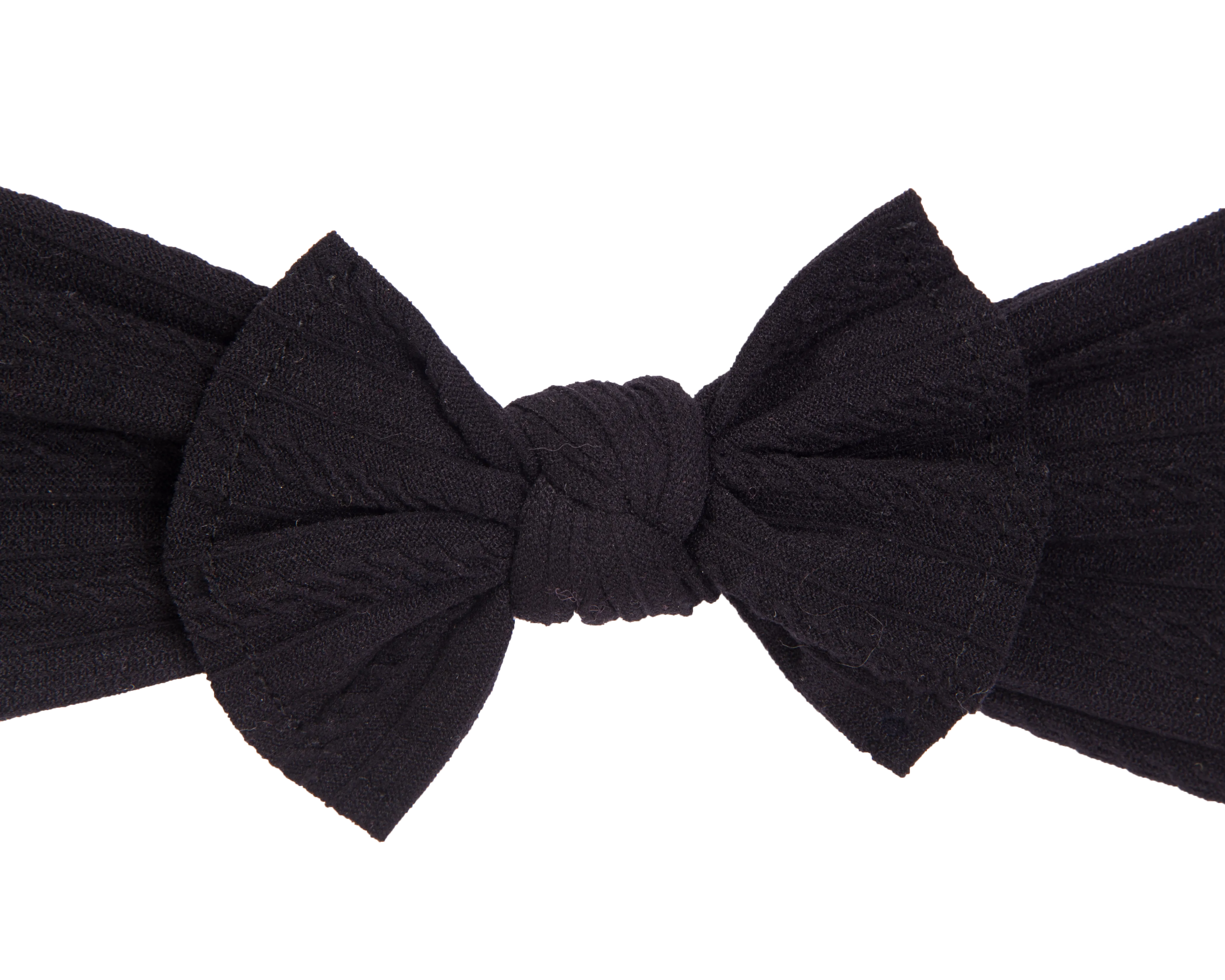 Cable Knit Bows