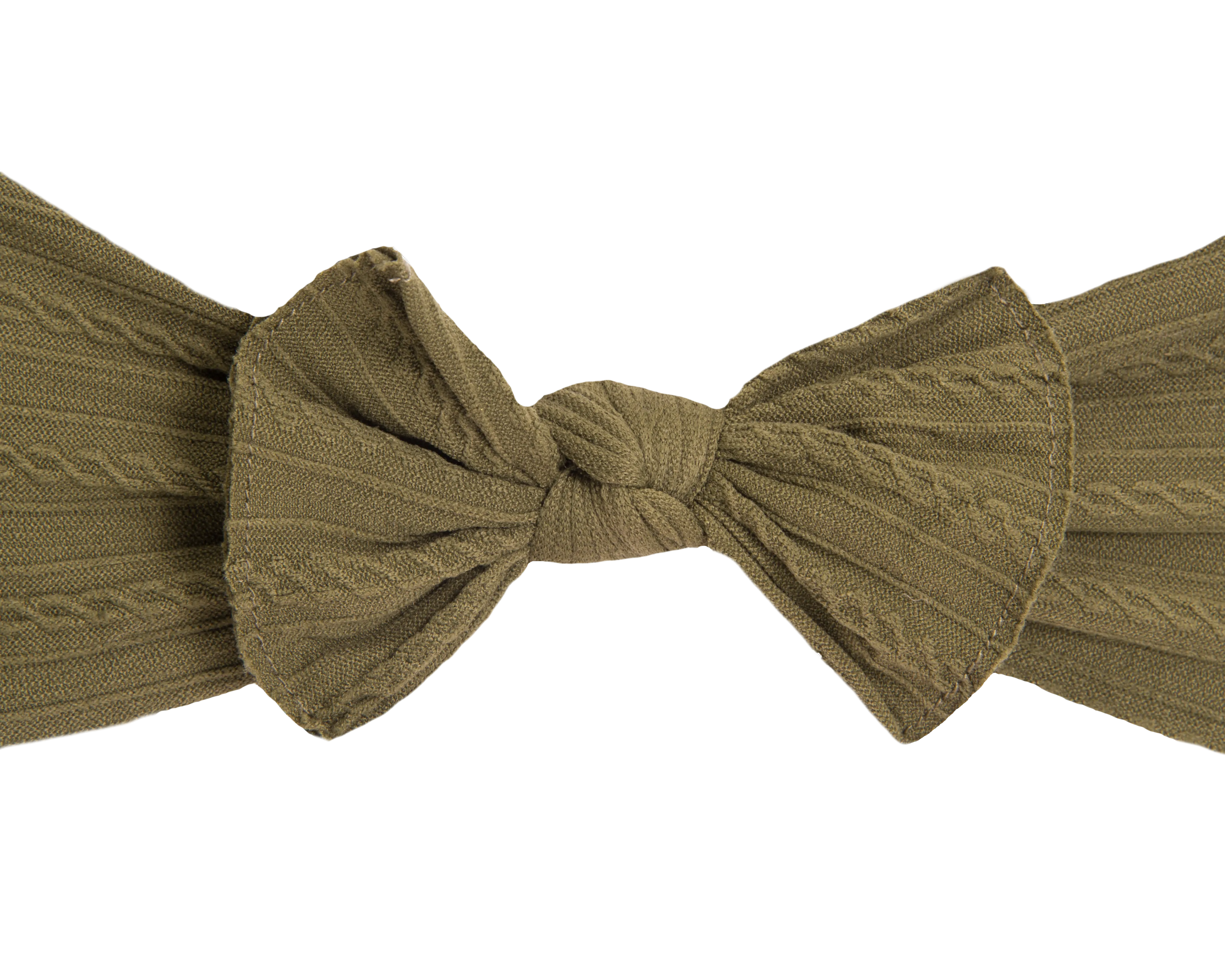 Cable Knit Bows