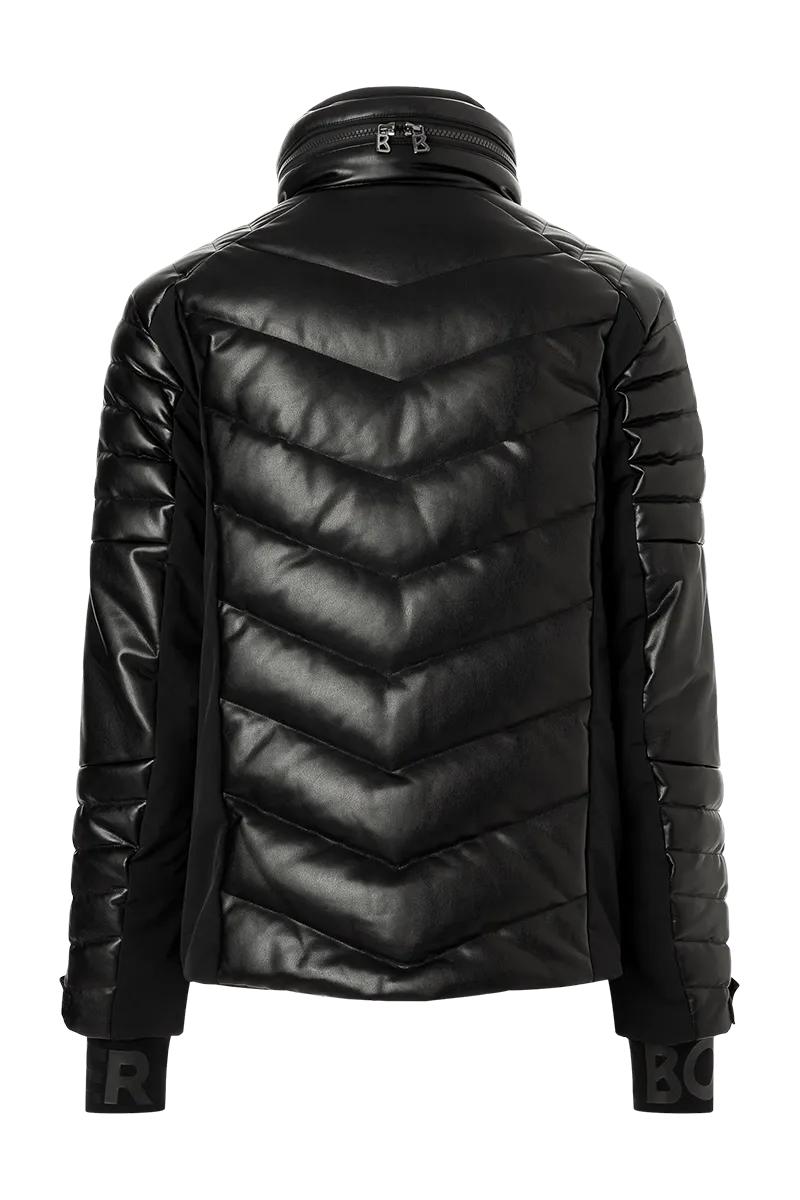 Calum-D Down Sport Leather Ski Jacket