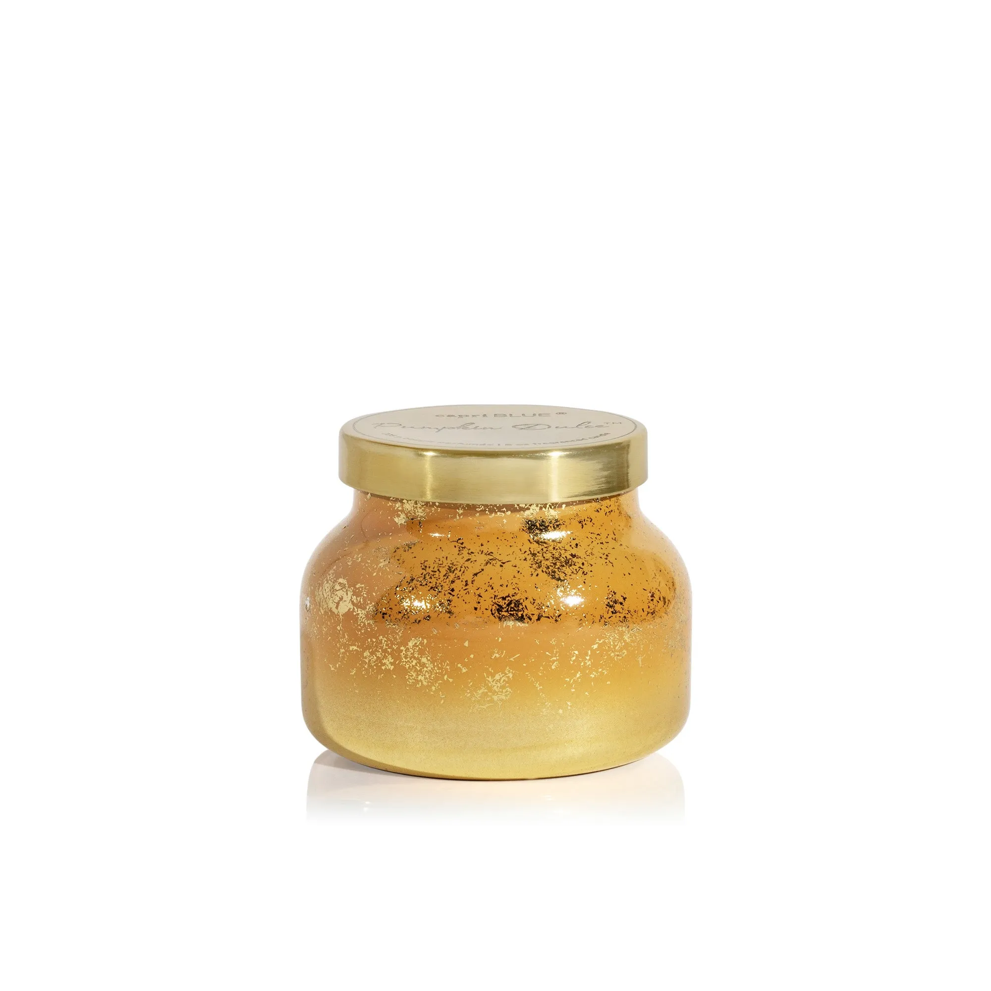 Capri Blue Glimmer Petite Jar Candle - Pumpkin Dulce