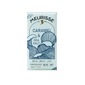 Caramel and Sea Salt 39% Milk Chocolate 15 x 100g