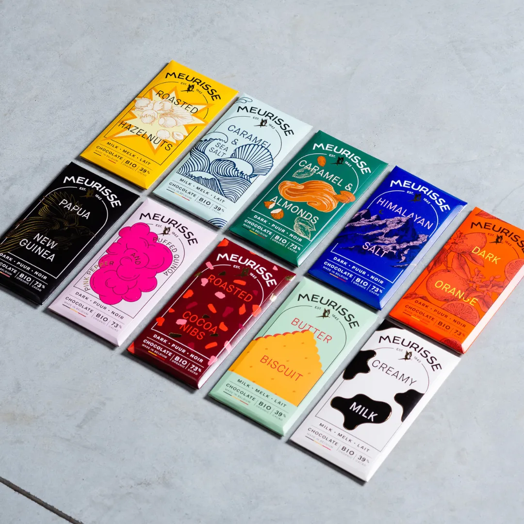 Caramel and Sea Salt 39% Milk Chocolate 15 x 100g