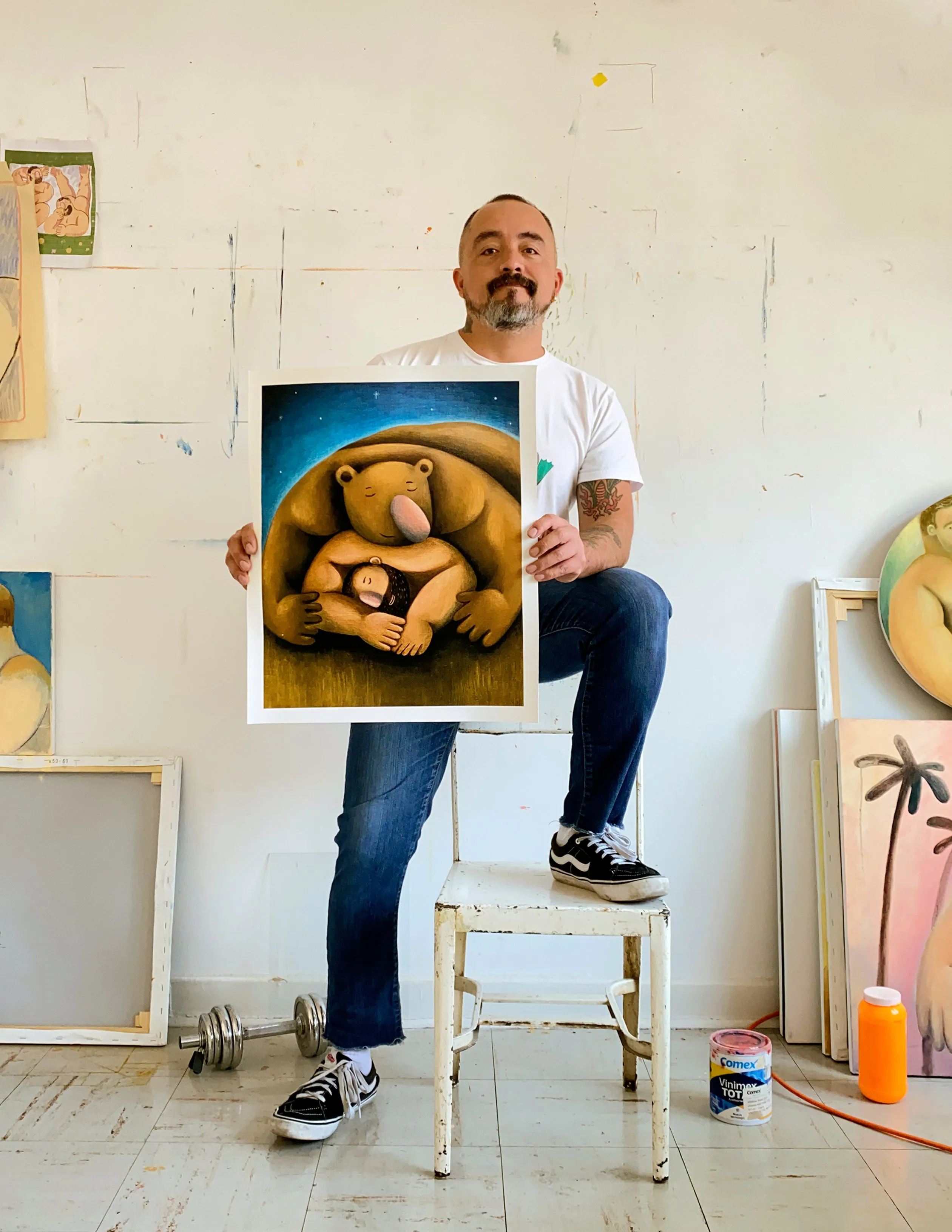 Carlos Rodriguez, Garras Protectoras, 2021; Limited Edition Print