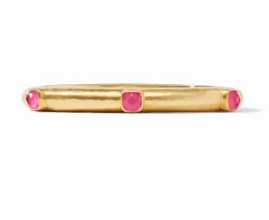 Catalina Hinge Bangle Iridescent Raspberry