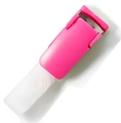 CCS ID CARD CLIP, PLASTIC SUSPENDER