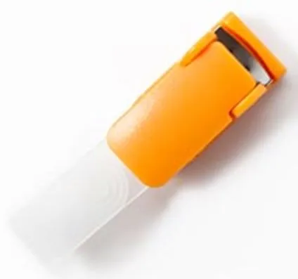 CCS ID CARD CLIP, PLASTIC SUSPENDER