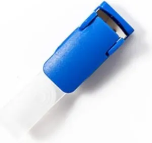 CCS ID CARD CLIP, PLASTIC SUSPENDER