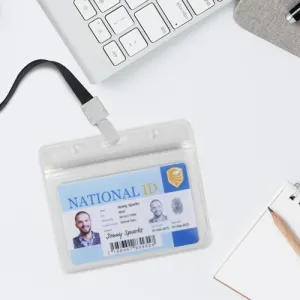 CCS ID CARD HOLDER, SOFT, LANDSCAPE - ANTI-PRINT TRANSFER