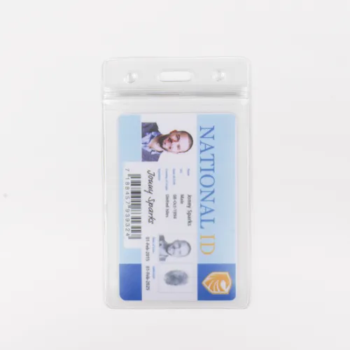 CCS ID CARD HOLDER, SOFT, PORTRAIT - ANTI-PRINT TRANSFER