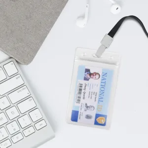 CCS ID CARD HOLDER, SOFT, PORTRAIT - ANTI-PRINT TRANSFER