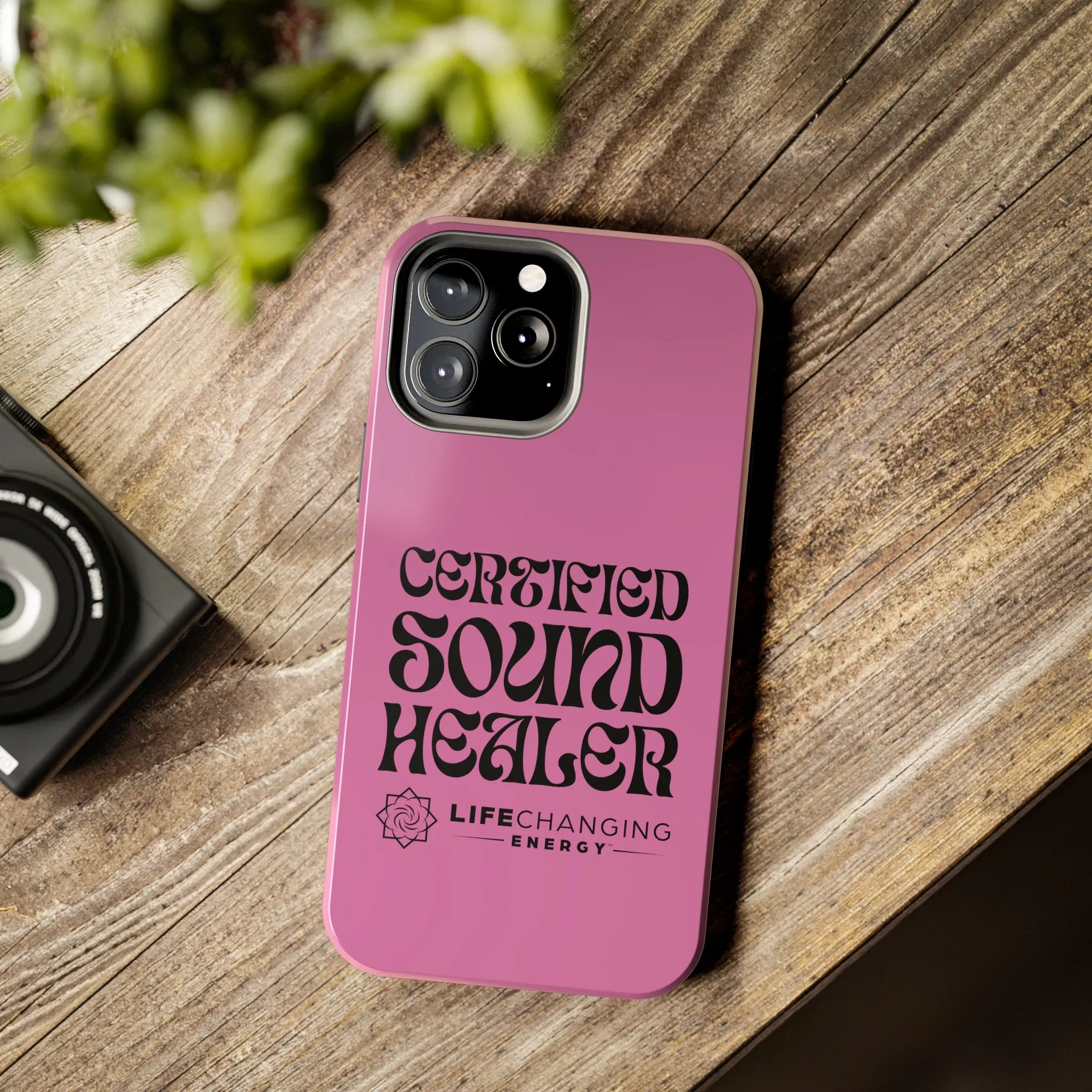 Certified Sound Healer Phone Case - Pink