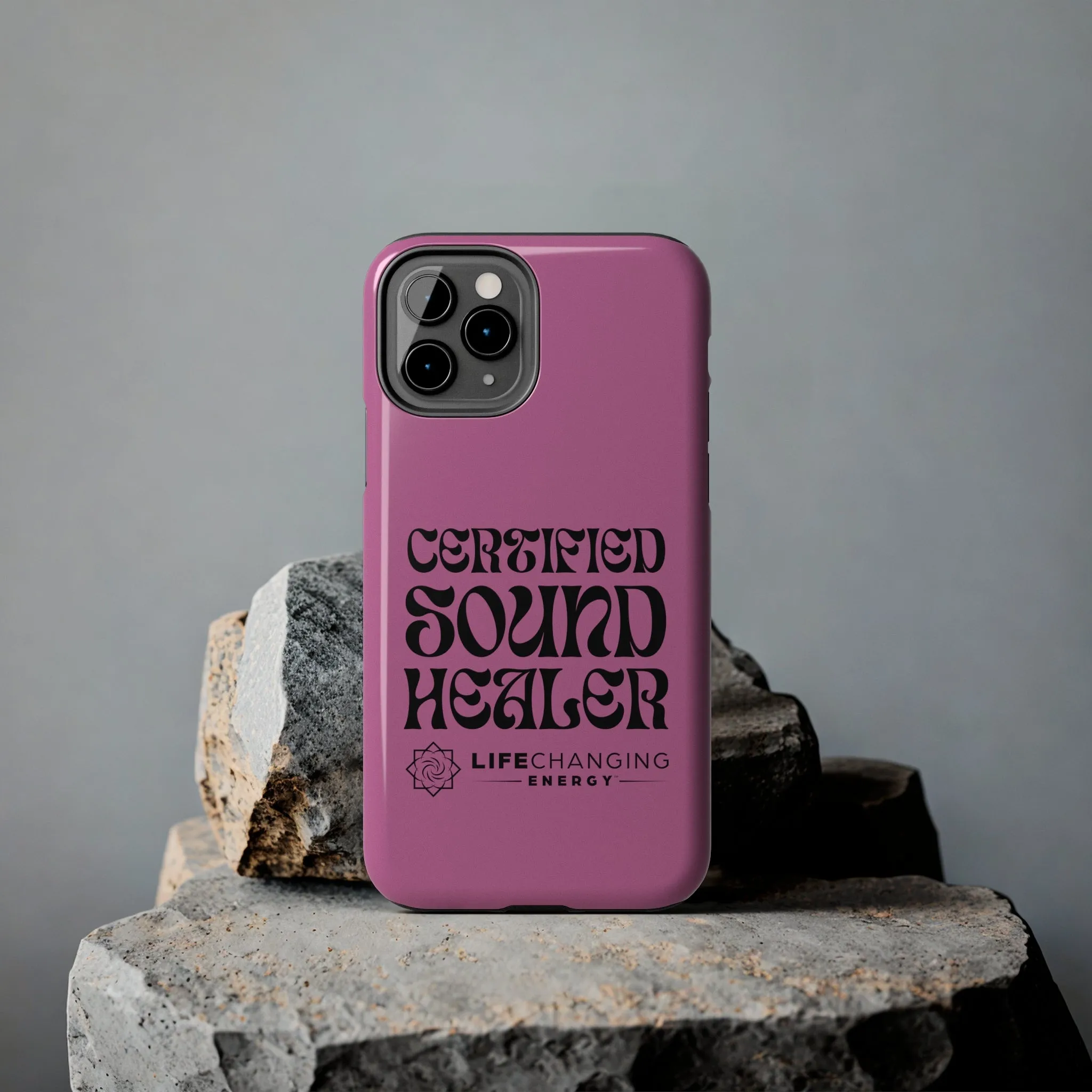 Certified Sound Healer Phone Case - Pink