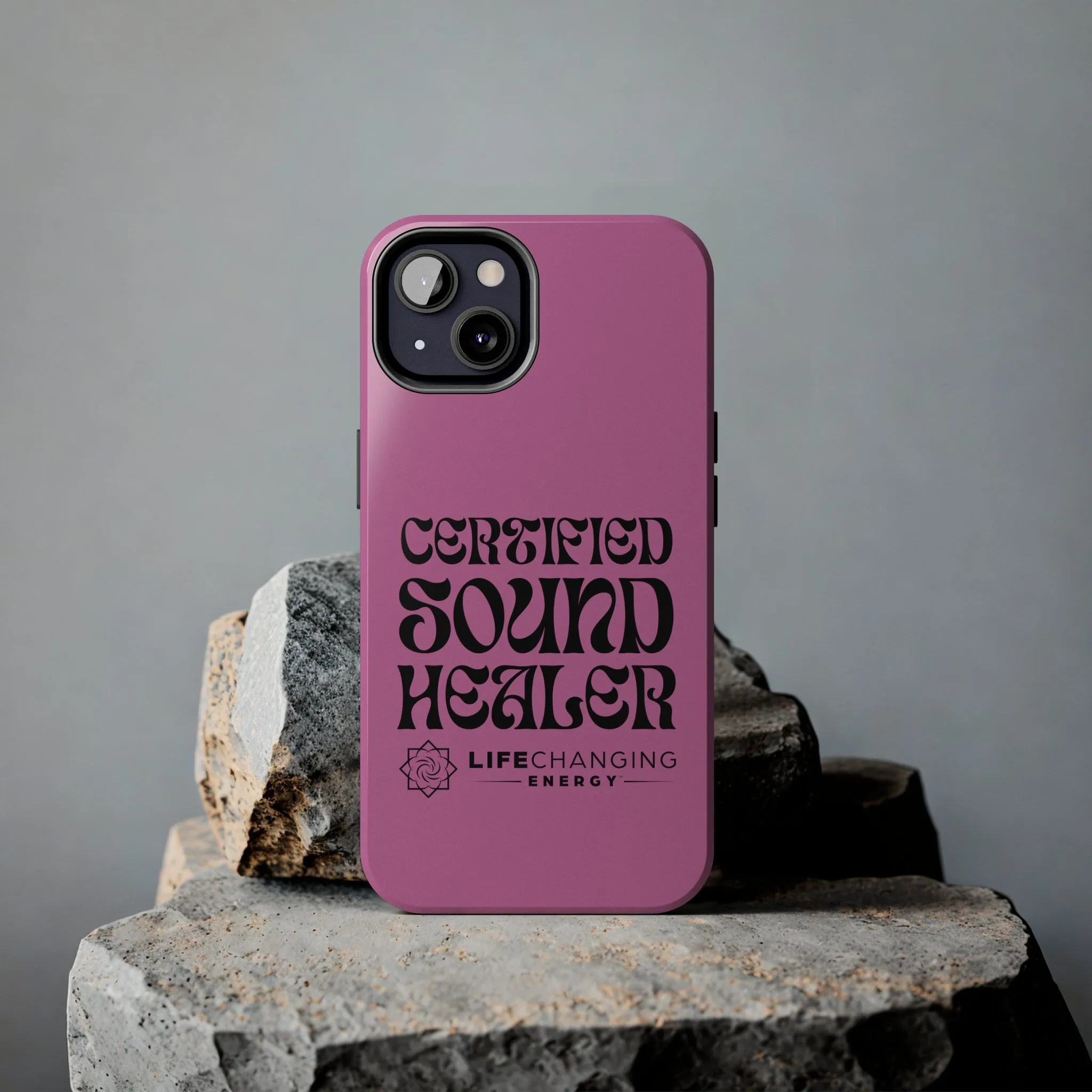 Certified Sound Healer Phone Case - Pink