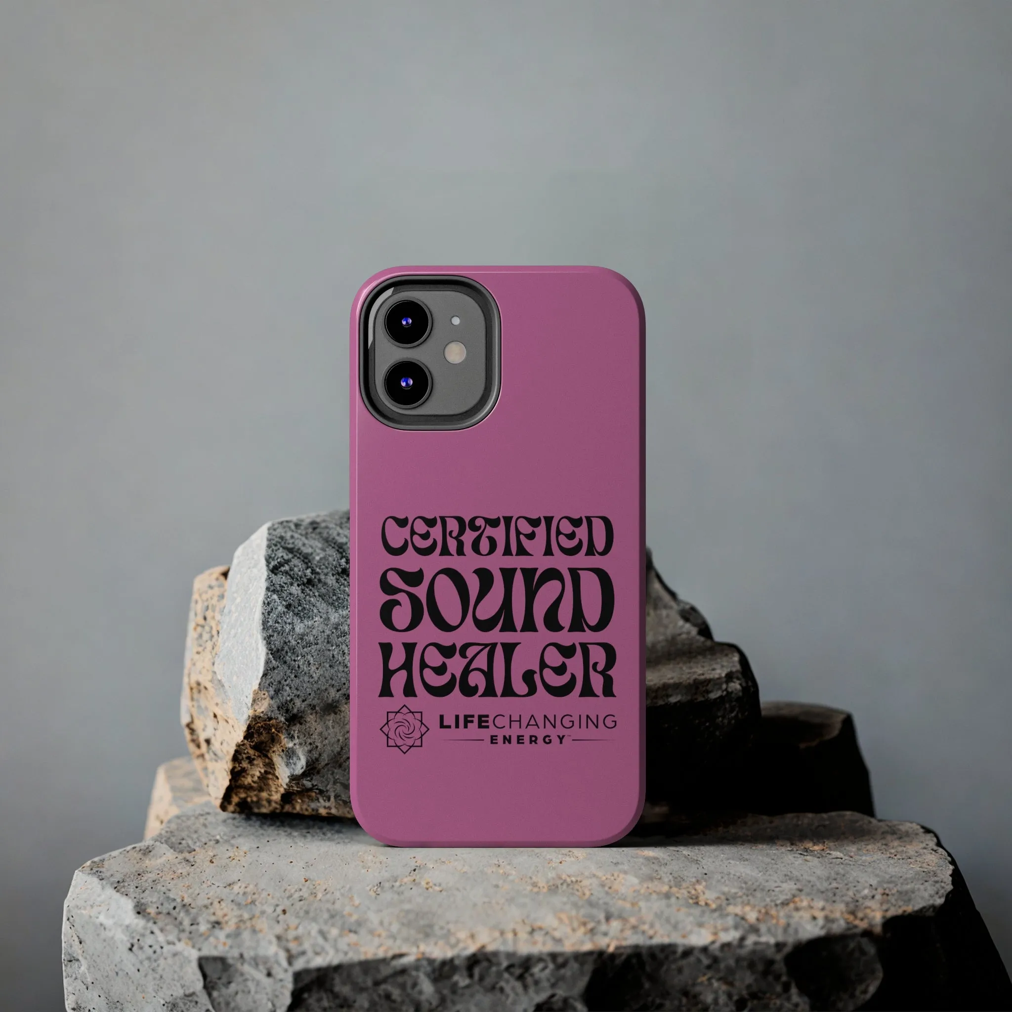 Certified Sound Healer Phone Case - Pink