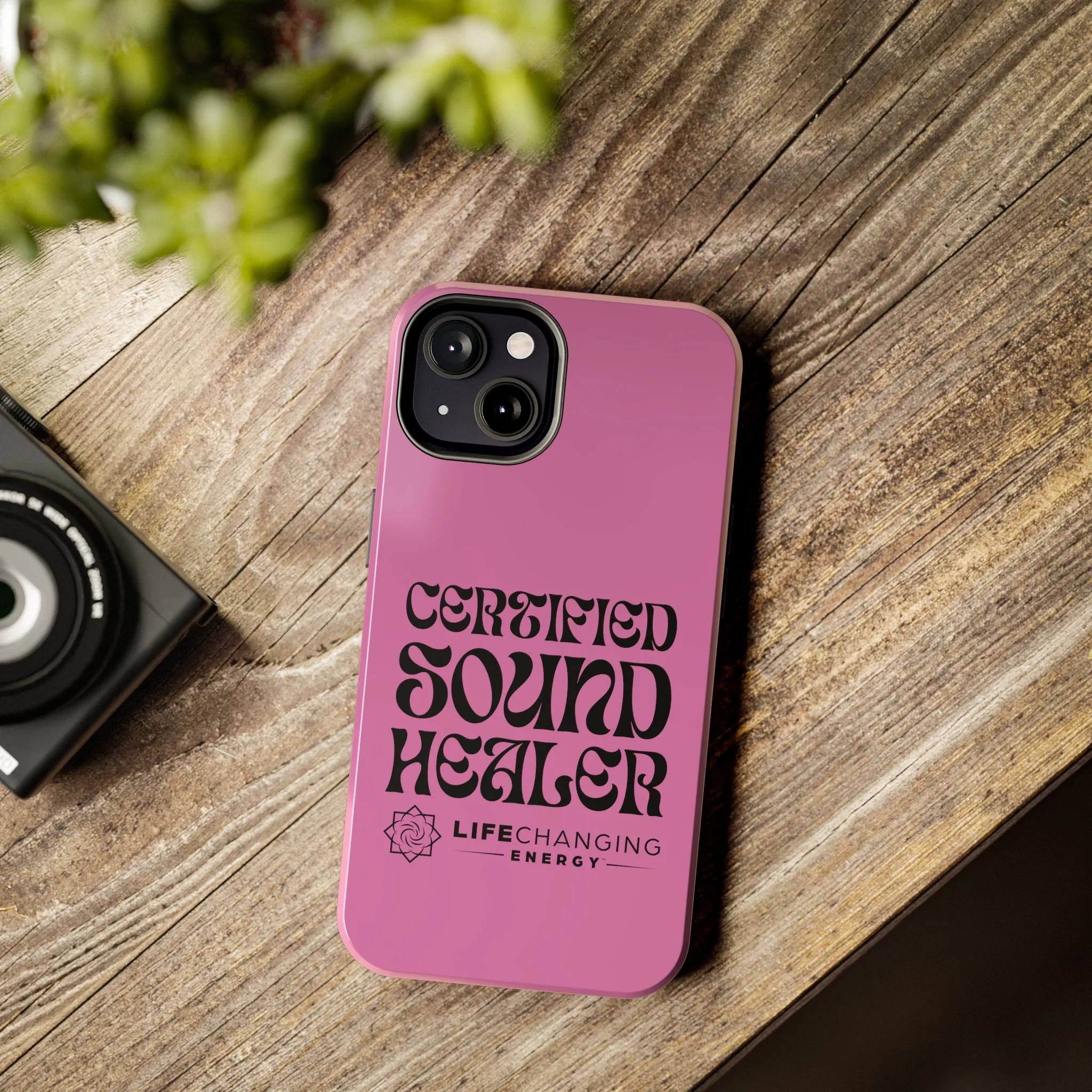 Certified Sound Healer Phone Case - Pink
