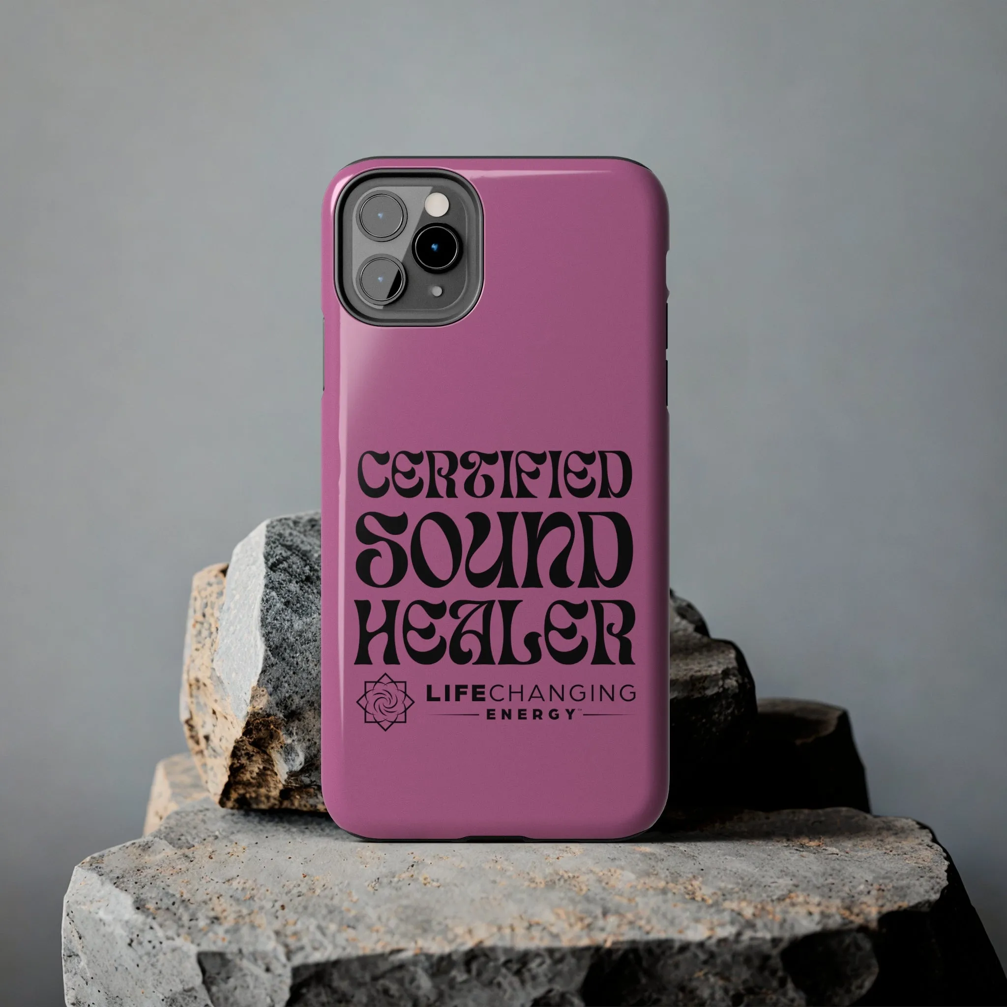 Certified Sound Healer Phone Case - Pink