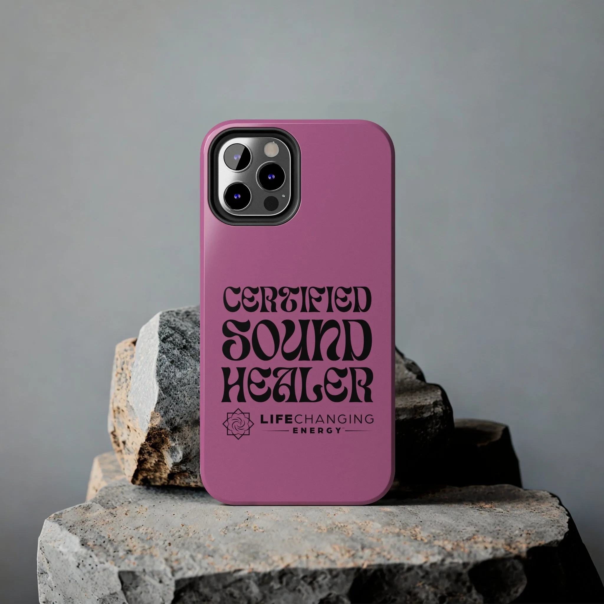 Certified Sound Healer Phone Case - Pink