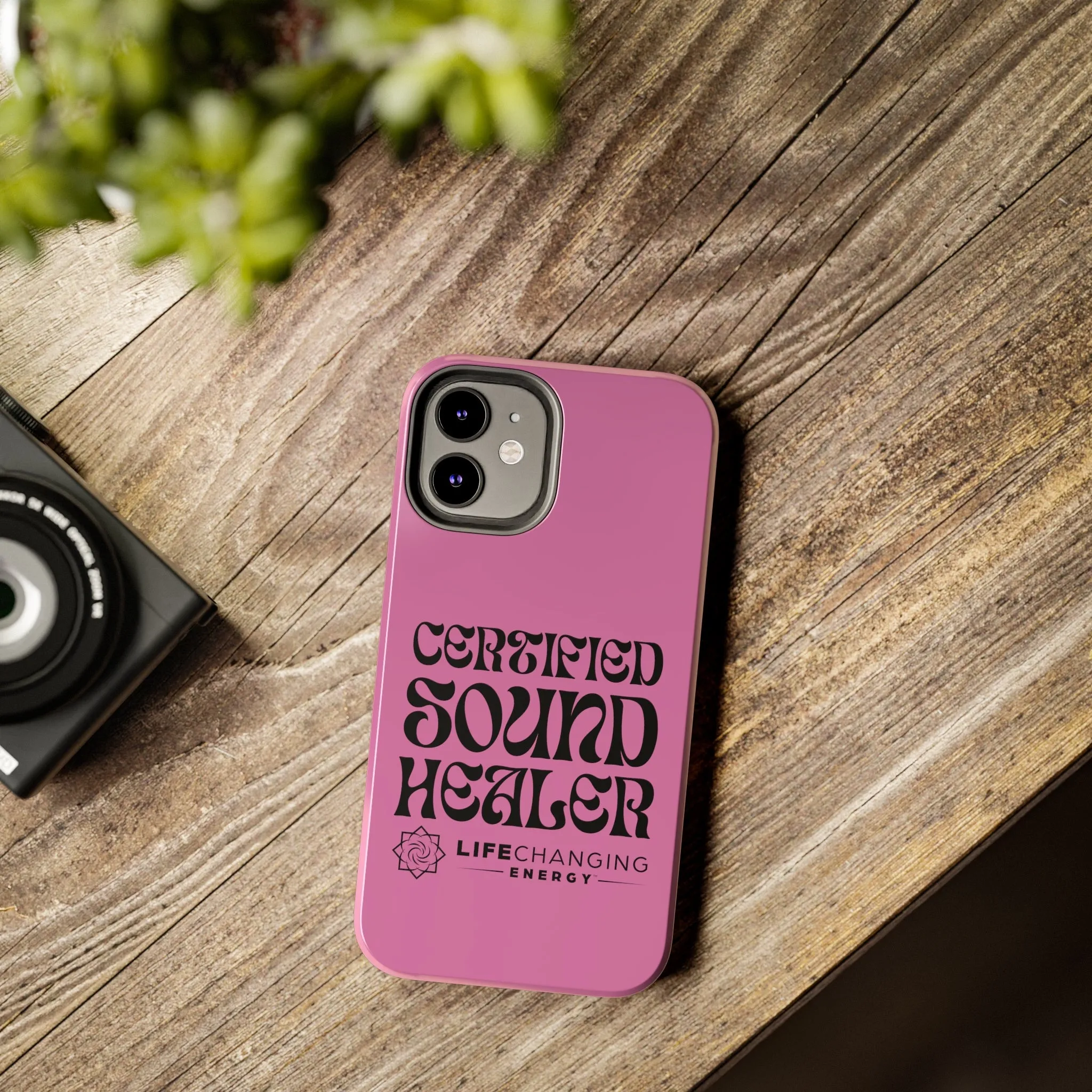 Certified Sound Healer Phone Case - Pink