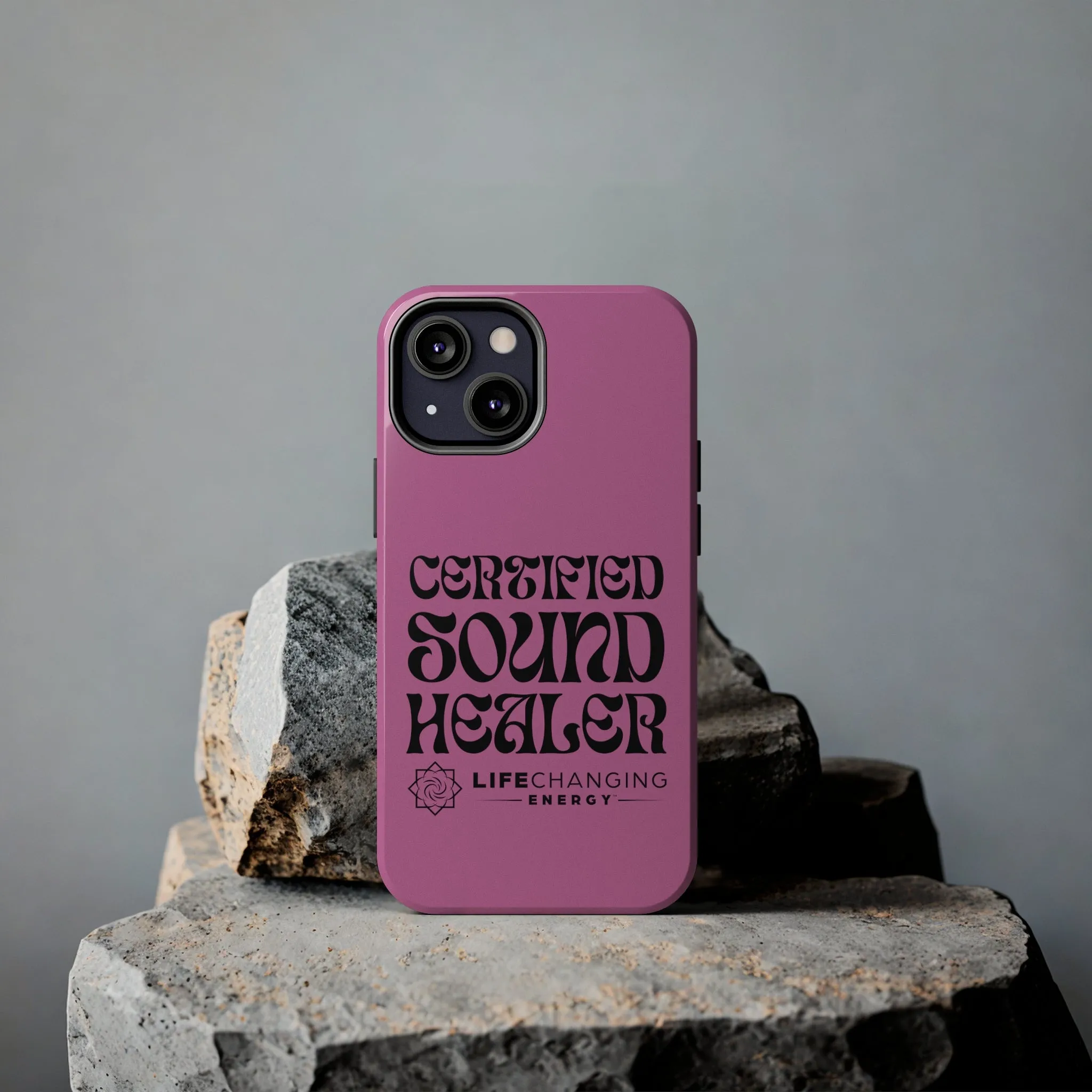 Certified Sound Healer Phone Case - Pink