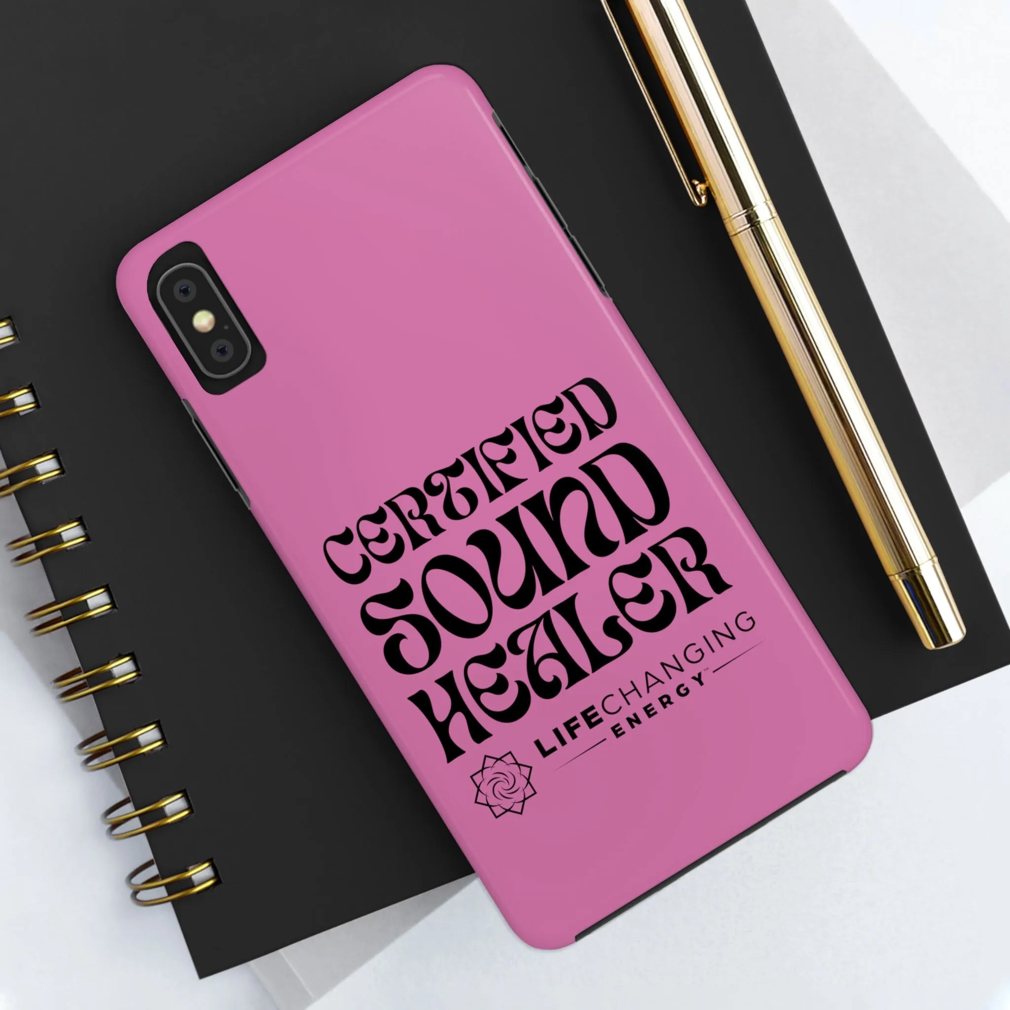 Certified Sound Healer Phone Case - Pink