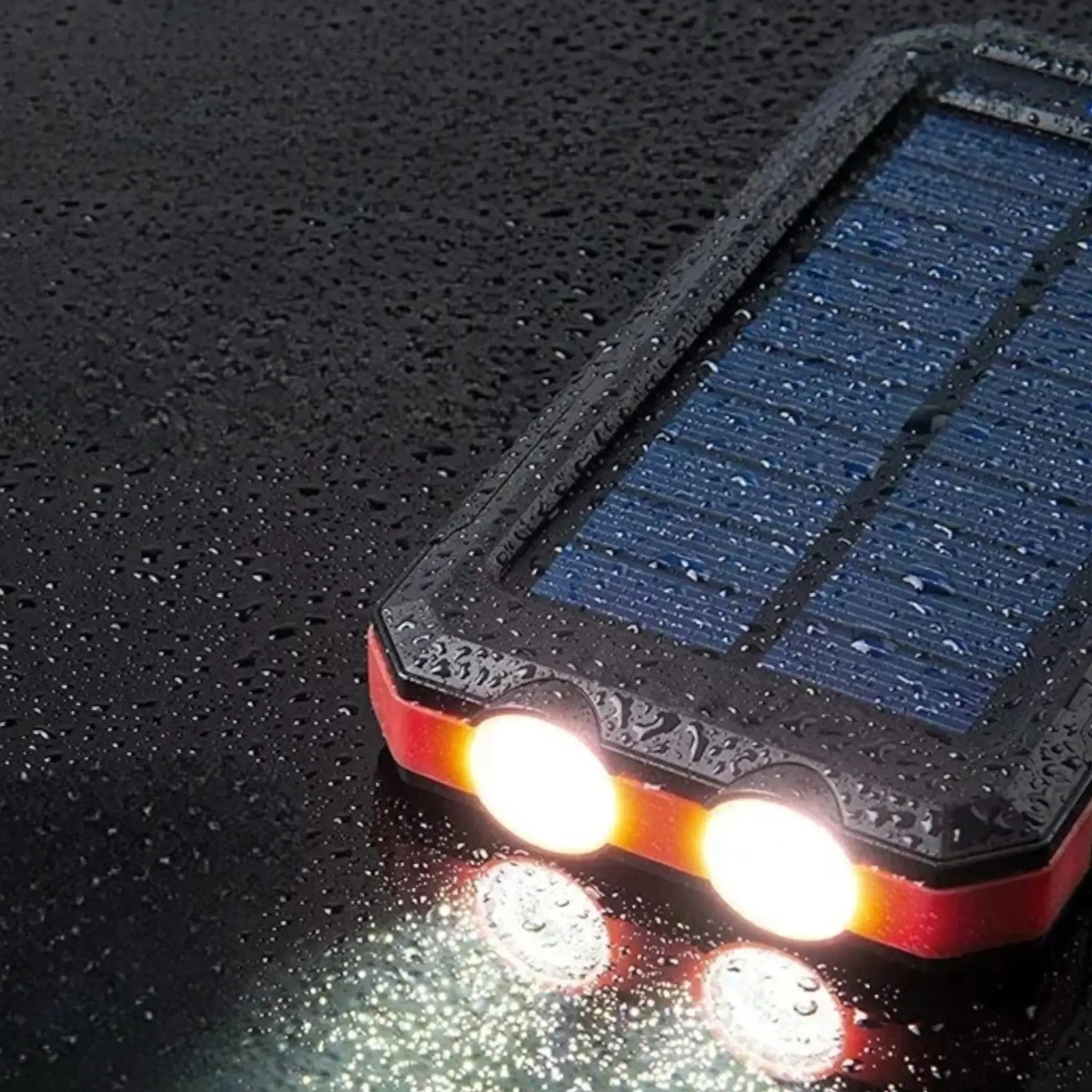 CHARGEUR SOLAIRE - CHARGEUR AVEC LAMPE D'ECLAIRAGE