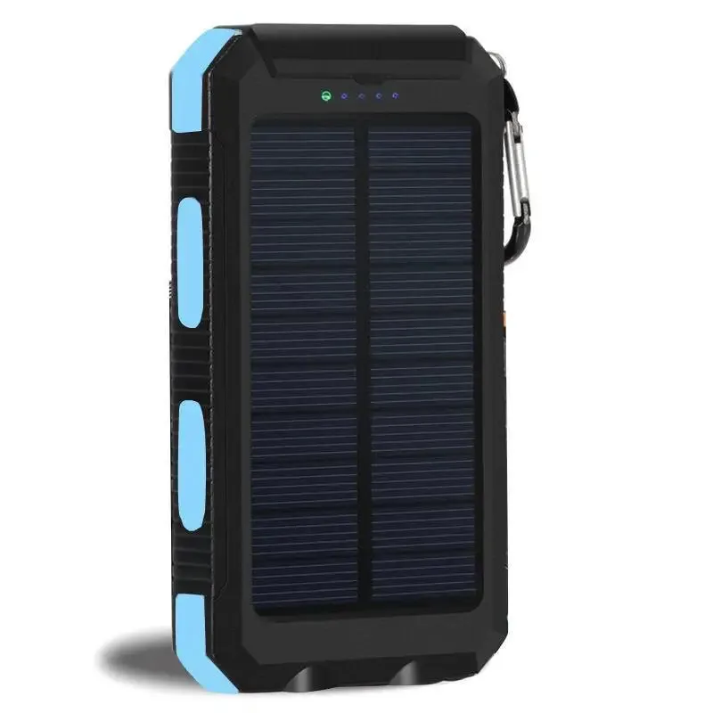 CHARGEUR SOLAIRE - CHARGEUR AVEC LAMPE D'ECLAIRAGE