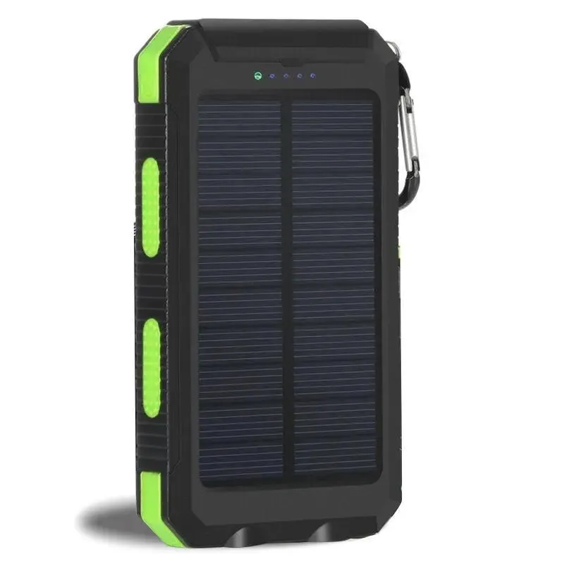 CHARGEUR SOLAIRE - CHARGEUR AVEC LAMPE D'ECLAIRAGE