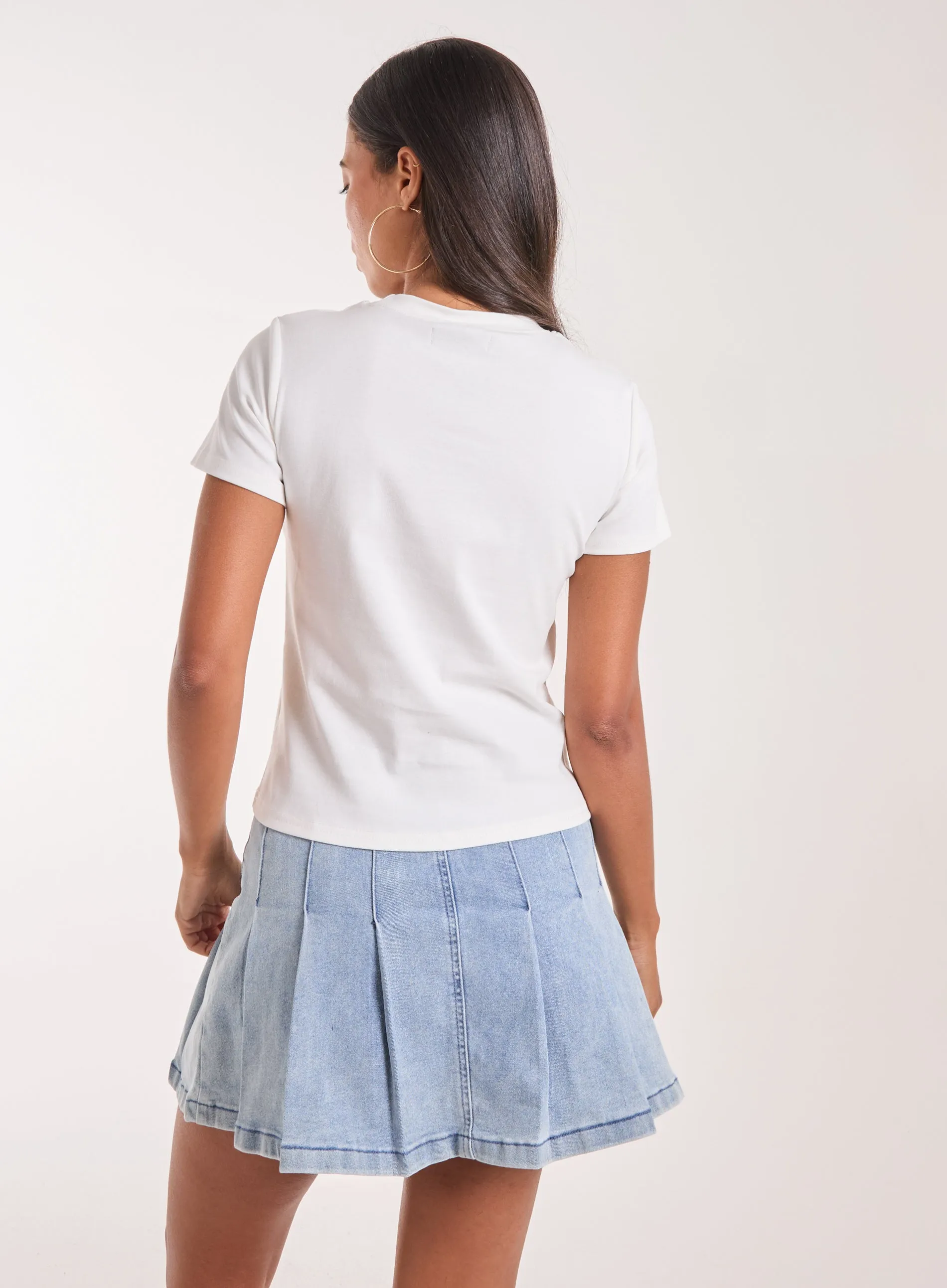 Cherry Embellished T-Shirt