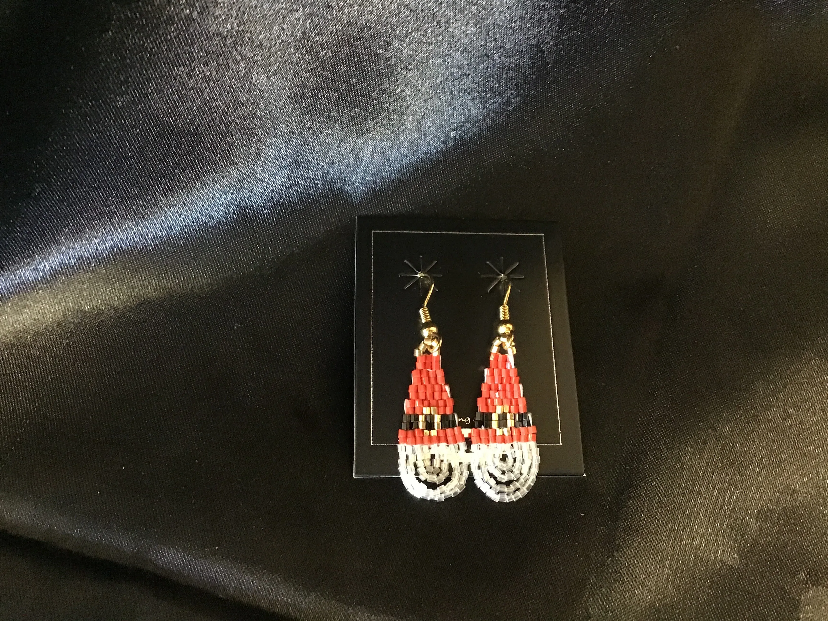 Christmas Beaded Earrings