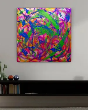Chromatic #1  (Embellished-Hand Signed by the Artist)