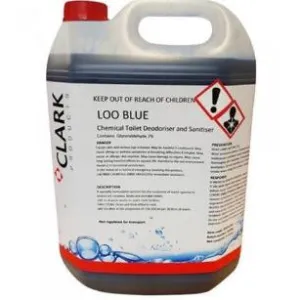 Clarks Loo Blue Chemical Toilet Cleaner